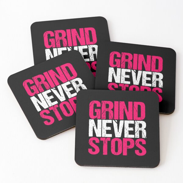 Item preview, Copy of Grind Never Stops Gym Motivation Design | Nonstop Fitness Hustle designed and sold by typoinspired.