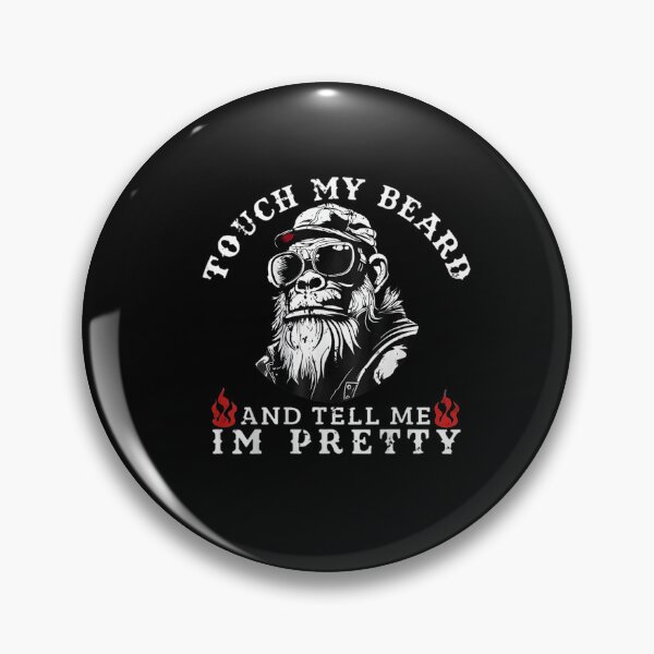 Item preview, Touch My Beard and Tell Me I'm Pretty Monkey designed and sold by Juan Pedro Matta.