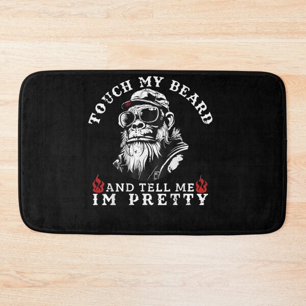 Item preview, Touch My Beard and Tell Me I'm Pretty Monkey designed and sold by Juan Pedro Matta.