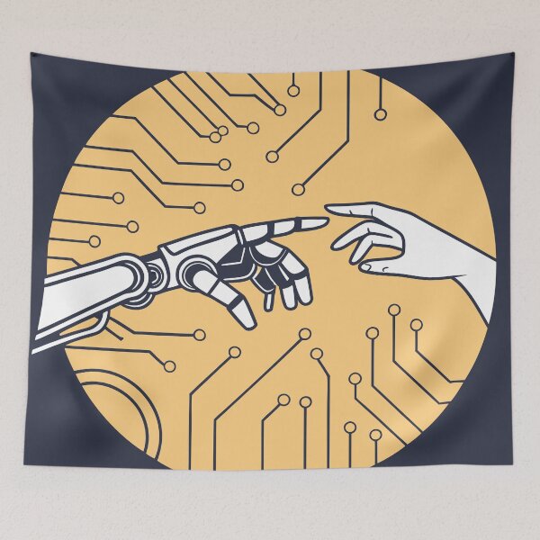 Item preview, AI vs Humanity designed and sold by hakobyans.