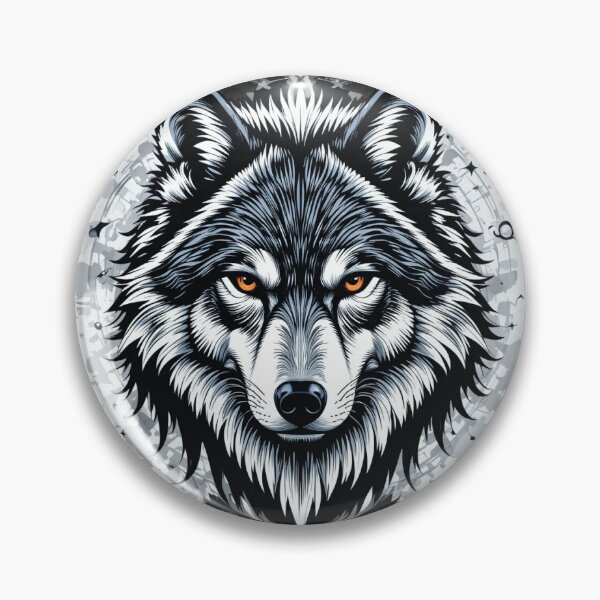 Item preview, grey wolf designed and sold by GeoKesk.