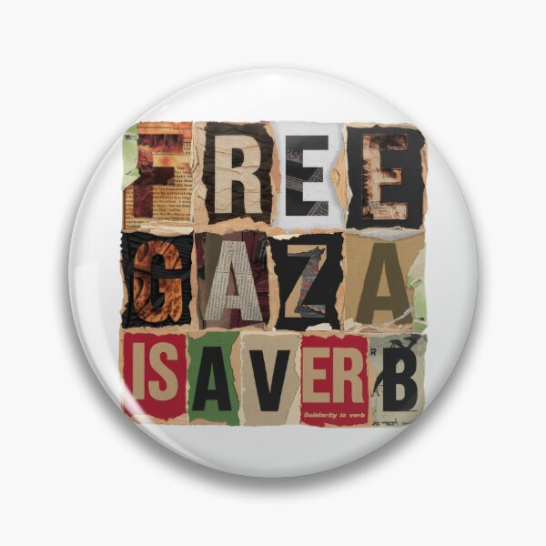 Item preview, Torn Paper Protest – Collage Solidarity Free Gaza Design designed and sold by ARTReMi.