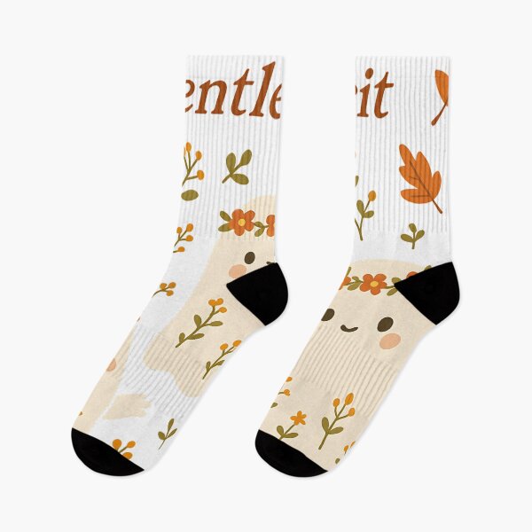 Item preview, Embrace Your Gentle Spirit - Cute Autumn Ghosts Self Care Design designed and sold by AnnDesignStudio.