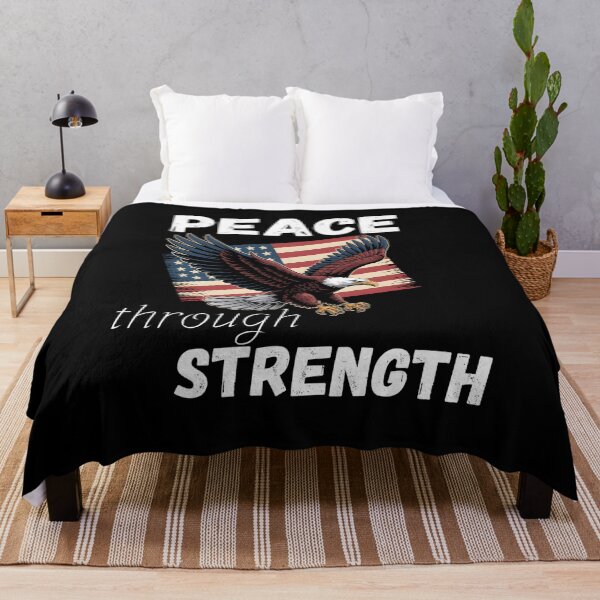 Item preview, Peace Through Strength designed and sold by designsbyaneta.
