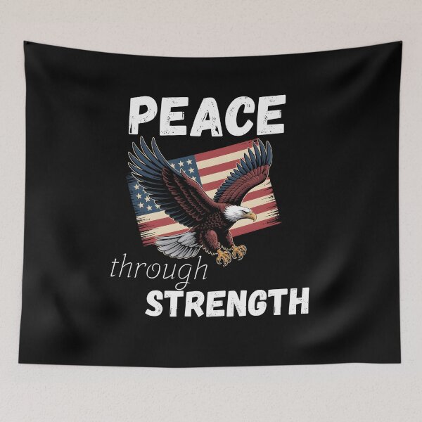 Item preview, Peace Through Strength designed and sold by designsbyaneta.