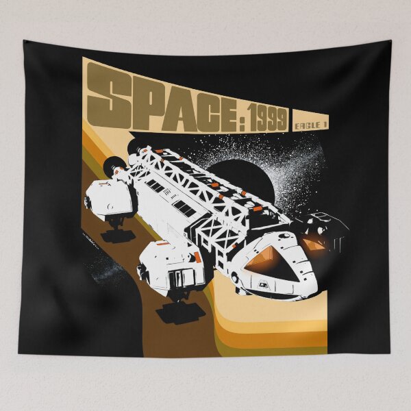 Item preview, Space: 1999 – Eagle 3 (Version 3) Retro Sci-Fi Design designed and sold by Matalobos /  Retro Art & Classic Machines.