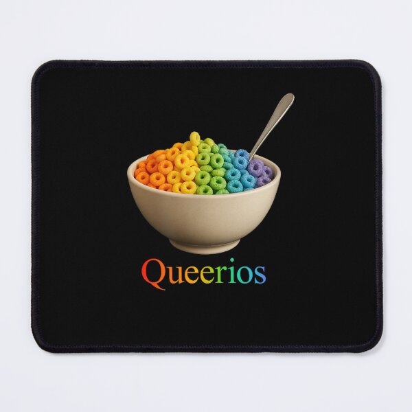 Item preview, Queerios Cereal Rainbow LGBTQ Pride Month Joke designed and sold by Juan Pedro Matta.