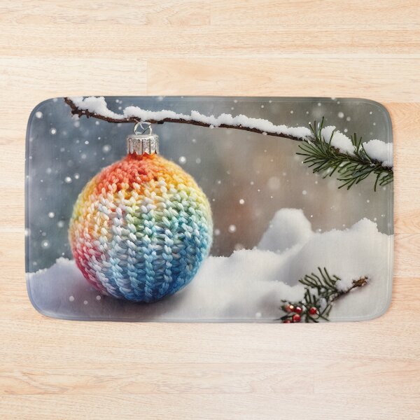 Item preview, Colorful Yarn Bauble designed and sold by CalmnessbyChoice.