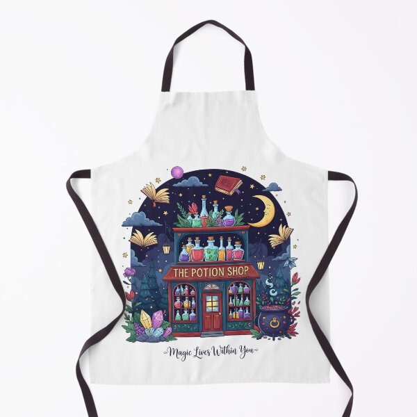 Item preview,  Magic Lives Within You - Whimsical Potion Shop Witch Cottage Design designed and sold by AnnDesignStudio.