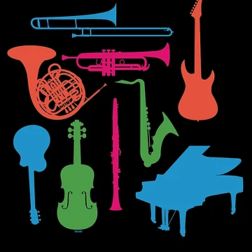 Artwork thumbnail, Musical Instruments by TomGiantDesigns