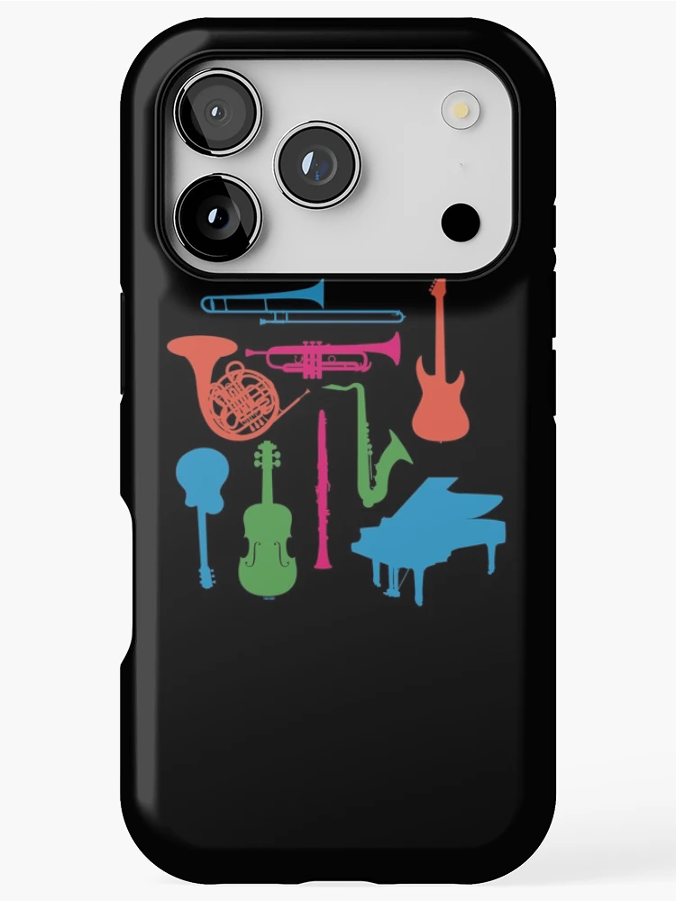 Thumbnail 1 of 4, iPhone Case, Musical Instruments designed and sold by TomGiantDesigns.