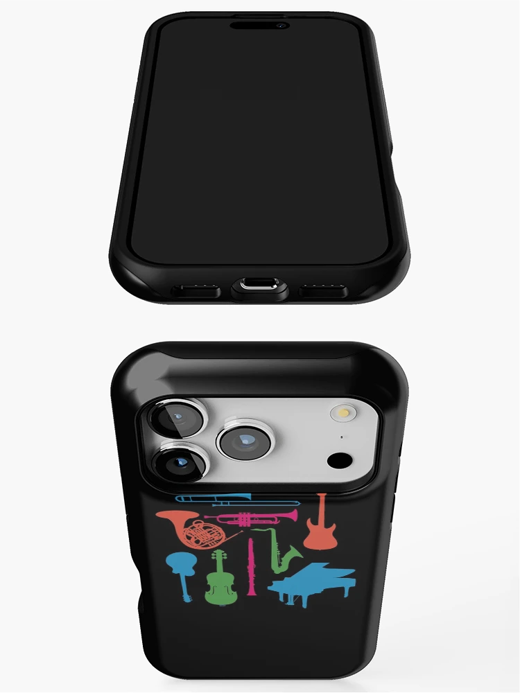 Thumbnail 3 of 4, iPhone Case, Musical Instruments designed and sold by TomGiantDesigns.