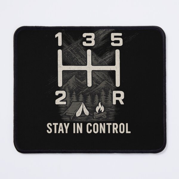 Item preview, Stay in Control – Manual Transmission Gear Shift Design designed and sold by PrintHorizonD.