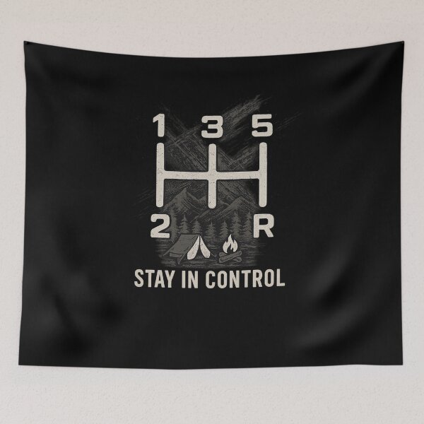 Item preview, Stay in Control – Manual Transmission Gear Shift Design designed and sold by PrintHorizonD.