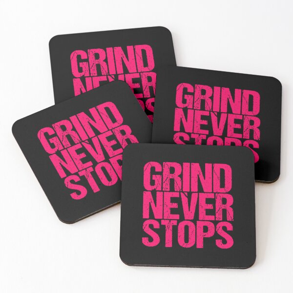 Item preview, Grind Never Stops Gym Motivation Design | Nonstop Fitness Hustle designed and sold by typoinspired.