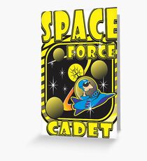 SPACE FORCE CADET Greeting Card