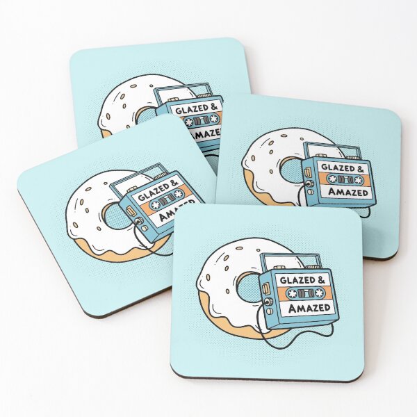 Item preview, Glazed & Amazed Donut Cassette Tape designed and sold by Owcomm.