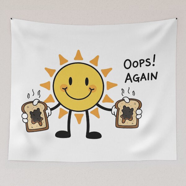Item preview, Oops! Again Toasted Bread designed and sold by Owcomm.