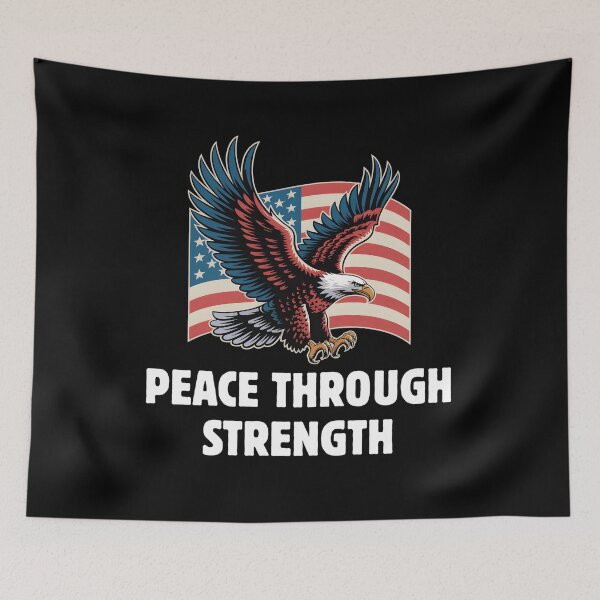 Item preview, Peace Through Strength designed and sold by designsbyaneta.