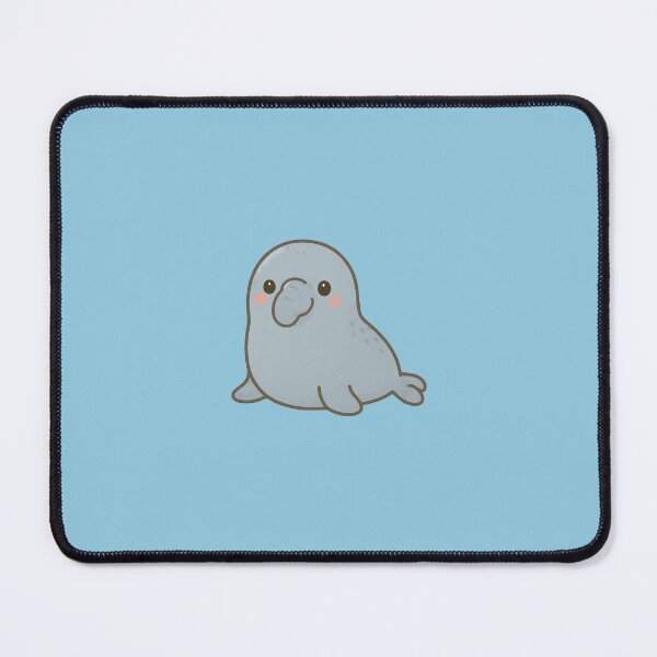 Item preview, Kawaii Elephant Seal designed and sold by art-by-mel.