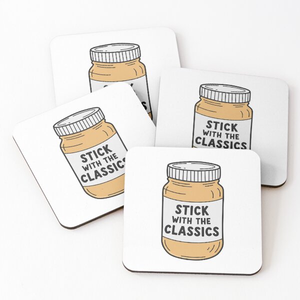 Item preview, Stick With The Classics Peanut Butter Jar designed and sold by Owcomm.