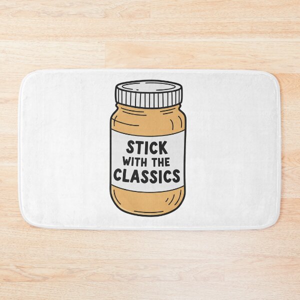 Item preview, Stick With The Classics Peanut Butter Jar designed and sold by Owcomm.