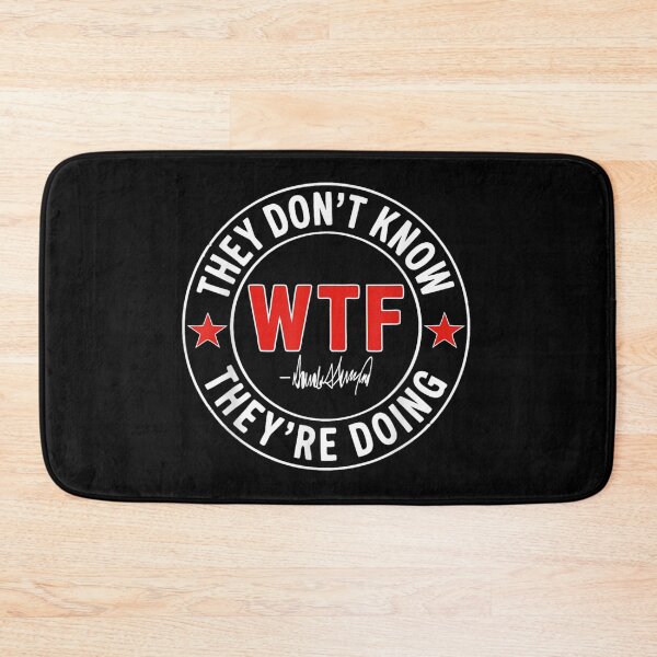 Item preview, They don't know what the fuck they're doing WTF designed and sold by Juan Pedro Matta.