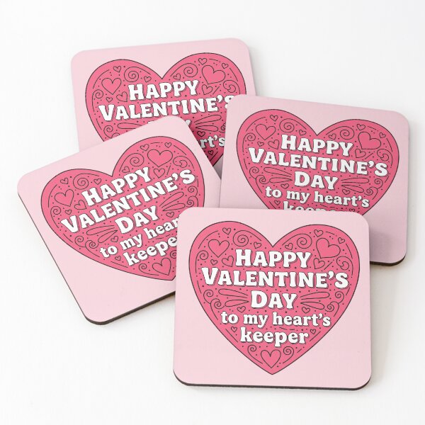 Item preview, Happy Valentine's Day To My Heart's Keeper designed and sold by Owcomm.