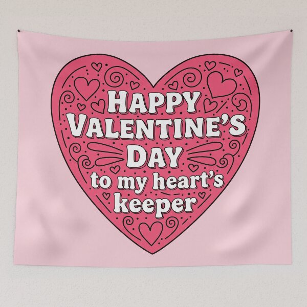 Item preview, Happy Valentine's Day To My Heart's Keeper designed and sold by Owcomm.