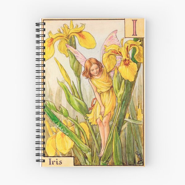 Item preview, Flower Fairy Iris | Cicely Mary Barker designed and sold by lea-lani.