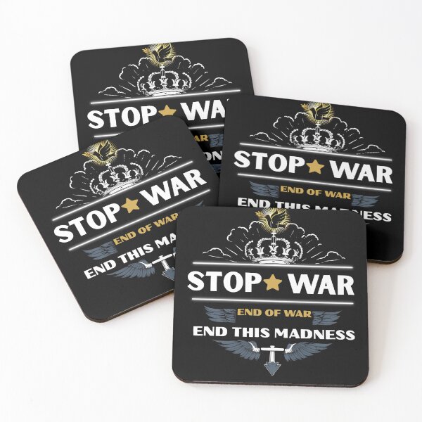Item preview, Stop War - End This Madness, Anti-War Design designed and sold by PeteLawliiet.