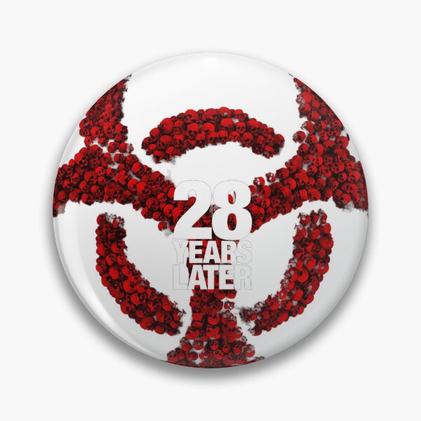 Item preview, 28 Years Later Biohazard Skull designed and sold by AriesArtCom.