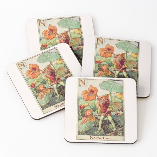 Item preview, Orange Flower Fairy | Cicely Mary Barker designed and sold by lea-lani.