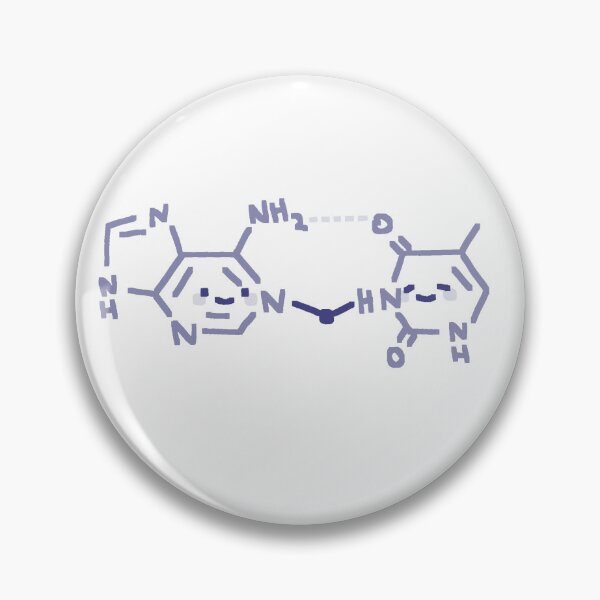 Item preview, adenine and thymine designed and sold by squidberry.