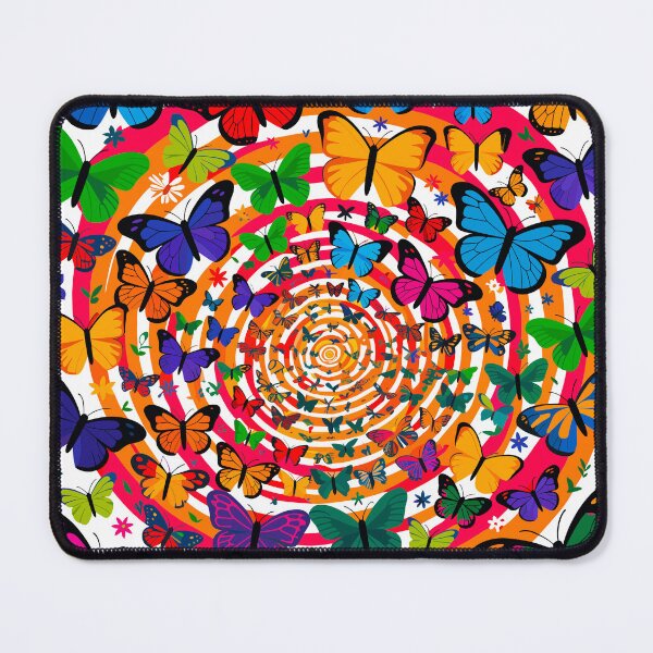 Item preview, Colorful Butterfly Swirl – Vibrant Collage Framed Art and Gifts designed and sold by paulo silveira.