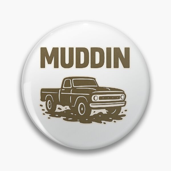 Item preview, Truck Muddin Block Print Graphic designed and sold by OldSouthTraditions.