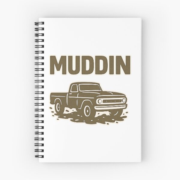 Item preview, Truck Muddin Block Print Graphic designed and sold by OldSouthTraditions.