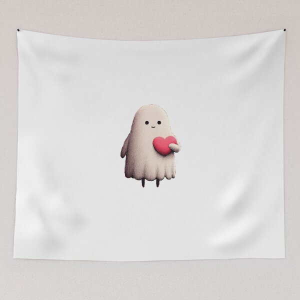 Item preview, Little Ghost With Heart designed and sold by dpsstudio.