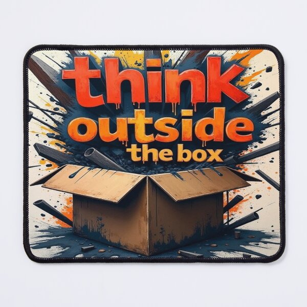 Item preview, Think Outside The Box designed and sold by StreetWave01.