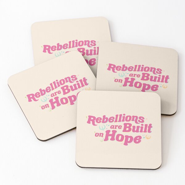 Item preview, Rebellions are built on hope - the cute version designed and sold by LivelyLexie.