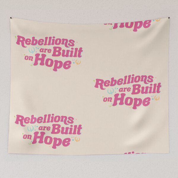 Item preview, Rebellions are built on hope - the cute version designed and sold by LivelyLexie.