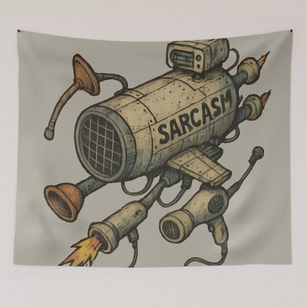 Item preview, Powered by Hot Air and Dumb Ideas designed and sold by Uglyandcute.