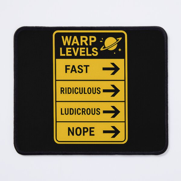 Item preview, Caution: Ludicrous Zone Ahead designed and sold by Uglyandcute.