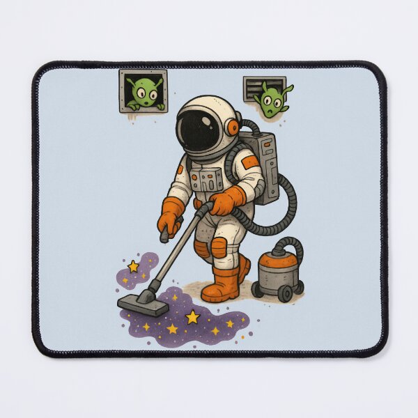 Item preview, Clean the Airlock, You Space Idiot! designed and sold by Uglyandcute.
