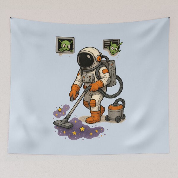 Item preview, Clean the Airlock, You Space Idiot! designed and sold by Uglyandcute.