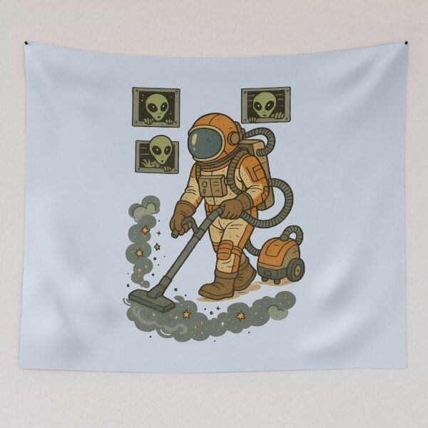 Item preview, Clean the Airlock, You Space Idiot! designed and sold by Uglyandcute.