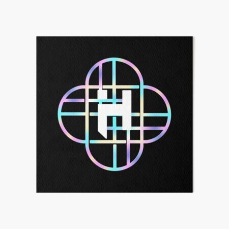 Aperçu de l'œuvre Logo néon Huntrix créée et vendue par Aakanksha97.