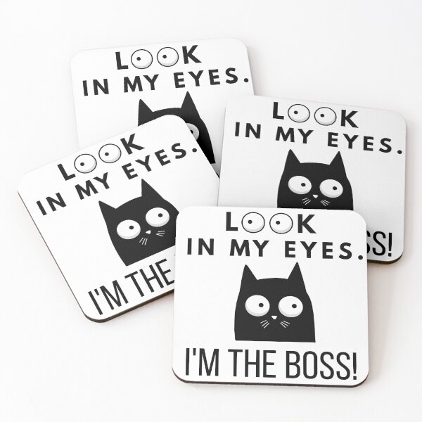Item preview, Look in my eyes. I'm the boss designed and sold by ARS-PRINT.