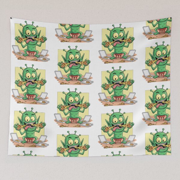 Item preview, Alien Humor | Whimsical and Otherworldly Sci-Fi-Inspired Graphic designed and sold by Tw1nsAIArt.