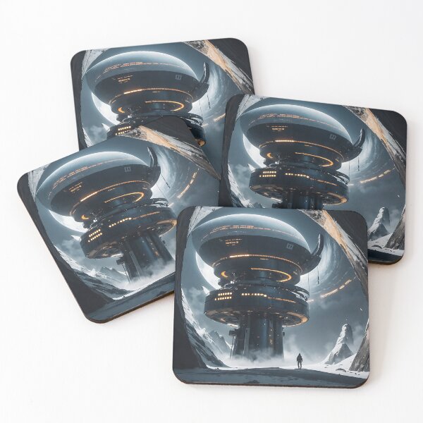 Item preview, Spin into alien horizons; Pillar of Cosmic Dining designed and sold by Creative-RE.